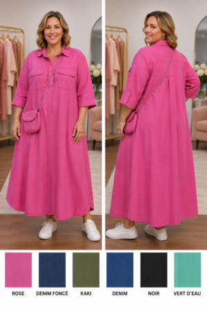 Fuchsia Dress Multi colors